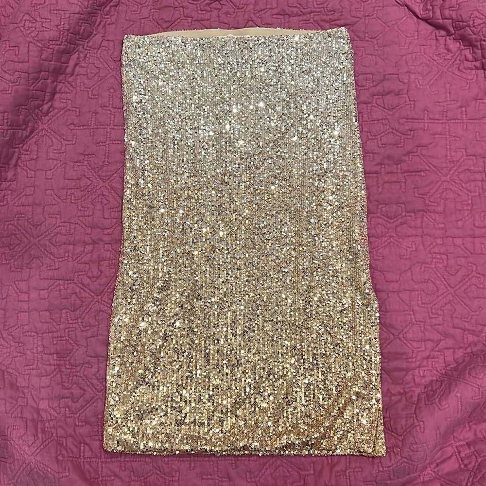 Ombré sequin CHELSEA & VIOLET skirt